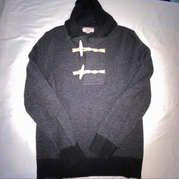 J. Crew Wallace & Barnes Toggle Pullover Sweater - Picture 1 of 3
